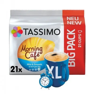 Tassimo Morning Café XL Hafif ve Pürüzsüz - 21 içecek