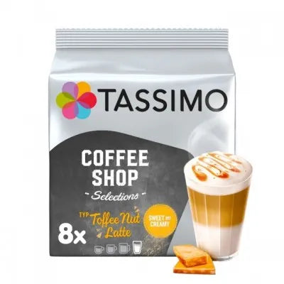 Tassimo Toffee Nut Latte – 8 içecek