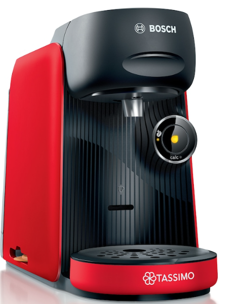 Bosch Tassimo Finesse TAS163E Kapsül Kahve Makinesi, 1400w, 3.3 bar, 0.7 l, Kendi kendini temizleme ve kireç çözme, Kapsüller, Kırmızı