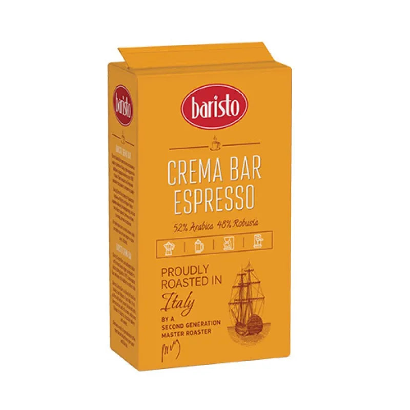 Baristo Crema Bar Espresso - 250 gr çekilmiş kahve