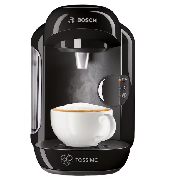 Bosch Tassimo Vivy TAS1202 Espresso Makinesi, 1300 W, 0,7 l, Kapsüller, Siyah