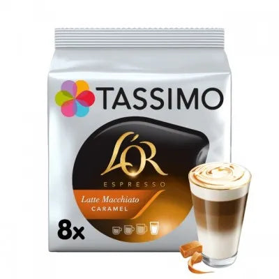 Tassimo L'OR Latte Macchiato Karamel – 8 içecek