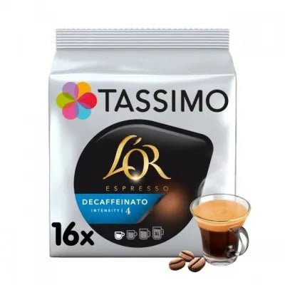 Tassimo L'OR Espresso Decaffeinato - 16 içecek