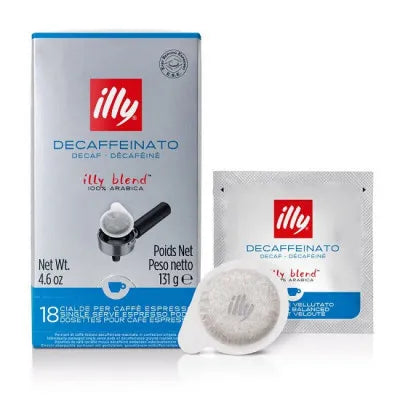 KOMBO TEKLİF - illy Decaffeinato - ESE dozları - 12 adet. Her biri 18 doz