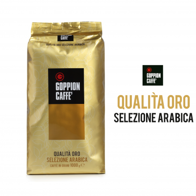 Goppion Caffe Quolita Oro Selezione Arabica çekirdekleri 1kg (Kahve)