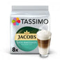 Tassimo Jacobs Latte Macchiato, daha az şekerli - 8 içecek