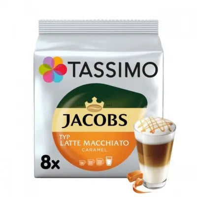 Tassimo Jacobs Latte Macchiato Karamel - 8 içecek