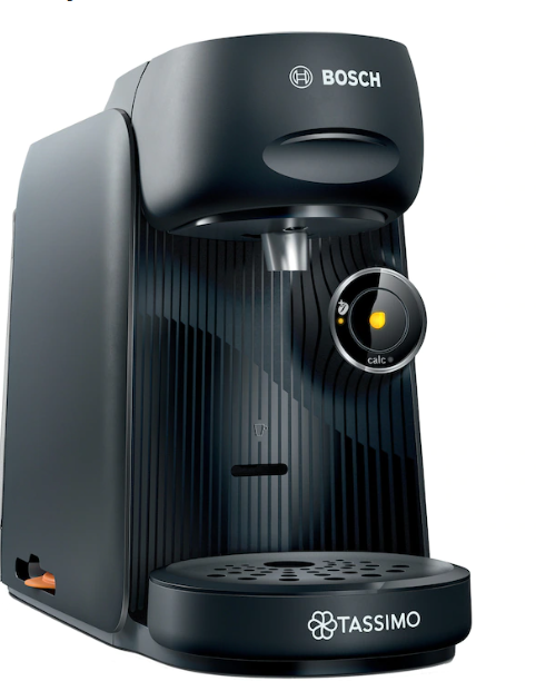 Bosch Tassimo Finesse TAS16B3 Espresso Makinesi, 1400w, 3.3 bar, 0.7 l, Kendi kendini temizleme ve kireç çözme, Kapsüller, Siyah