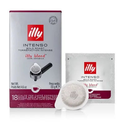 KOMBO TEKLİF - illy Intenso - ESE dozları - 24 adet. Her biri 18 doz