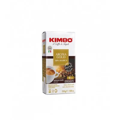 Kimbo Aroma Gold %100 Arabica – 250 gr çekilmiş kahve