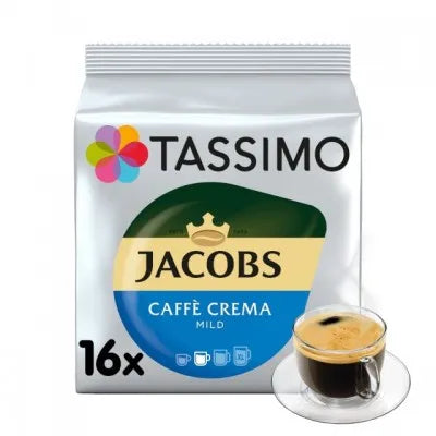 Tassimo Jacobs Caffè Crema Mild - 16 içecek