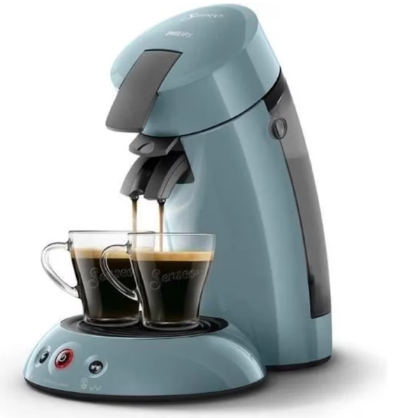 Espresso makinesi, PHILIPS, SENSEO Original HD6553/21, Mavi