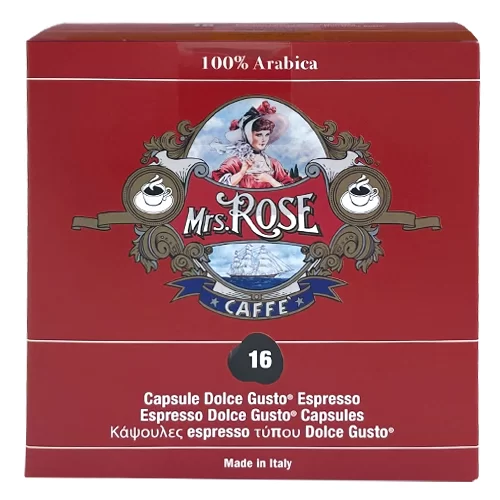 Mrs. Rose %100 Arabica DG kapsülleri 16 adet.