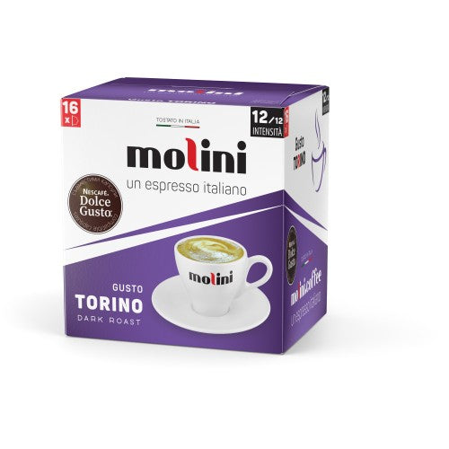 MOLİNİ Gusto Torino DG kapsülleri 16 adet.