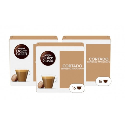 NESCAFÉ Dolce Gusto Cortado Espresso Macchiato kapsülleri 48 adet.