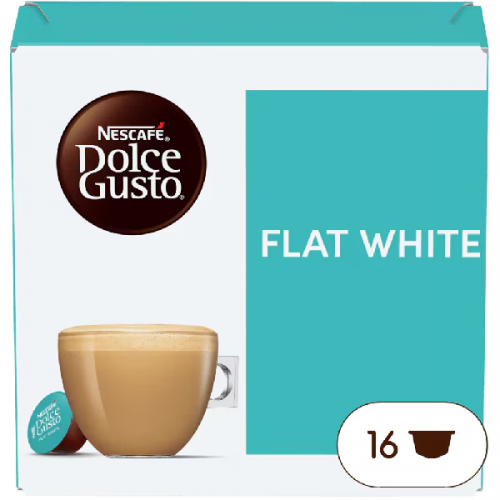 NESCAFÉ Dolce Gusto Düz Beyaz kapsüller 16 adet.